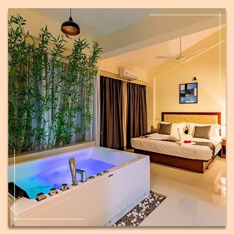 Hotel Reemz Beach Heaven , 安君纳 外观 照片